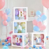 Кубы на гендер пати (Baby кубики) - Товары для гендер пати во Владимире - яркий способ узнать пол ребенка сюрпризом